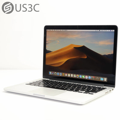 【US3C-南港店】2013年末 國外版 蘋果 Apple MacBook Pro Retina 13吋 i5 2.4G 8G 256G 銀色 二手筆電