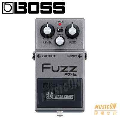 【民揚樂器】BOSS FZ1W FZ1 電吉他失真 破音效果器 技 Waza Craft Fuzz