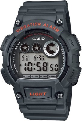 日本正版 CASIO 卡西歐 Collection W-735H-8AJH 手錶 男錶 振動鬧鐘 日本代購