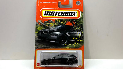 全新未拆 MATCHBOX 火柴盒 2012 BMW 3 SERIES TOURING 旅行車 寶馬 稀有黑色