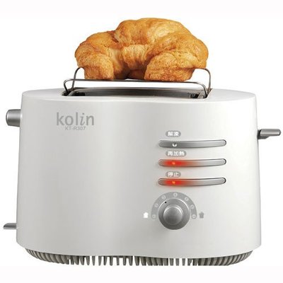 ＊好運達網路家電館＊【Kolin歌林】厚片烤麵包機 KT-R307