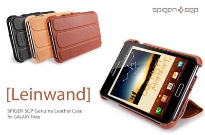 出清 韓國 SGP 三星 Samsung Galaxy Note 超薄 真皮 站立 皮套 真皮皮套 手機殼 保護殼