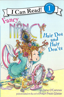 ＊小貝比的家＊FANCY NANCY HAIR DOS AND HAIR DON'TS/L1/平裝書/3~6歲