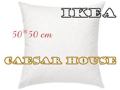 ╭☆卡森小舖☆╮【IKEA】 FJÄDRAR 抱枕 枕頭 /枕心 抱枕心50x50 公分(鴨毛填充物)舒適-FJADRA
