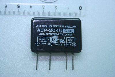 AC SOLID STATE RELAY A5P-204U JEL SYSTEM