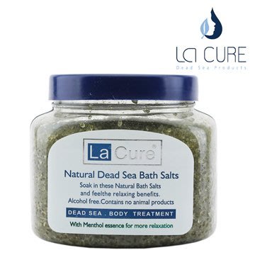 La Cure 死海活性礦物沐浴鹽-綠《小顆粒裝》500g Natural Dead Sea Bath Salt
