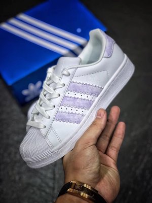 Adidas Originals Superstar W 貝殼頭 淡紫 運動休閒鞋 女鞋 CG6612