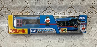 《HT》純日貨 多美 Plarail 鐵道王國火車 S-46 哆啦A夢電車 藍色187363