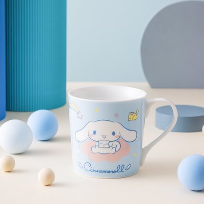 Hello Kitty 卡通個性杯子早餐杯家用創意陶瓷馬克杯可愛水杯