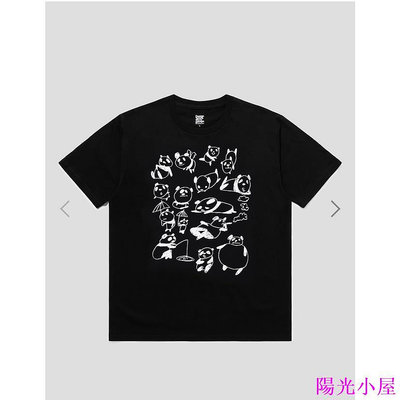 現貨 design tshirts graniph 純棉動物熊貓印花系列短袖情侶T恤 動物t恤-陽光小屋