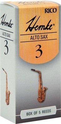 【金聲樂器】全新 美國 Rico Hemke alto sax 中音 薩克斯風 竹片 5片裝