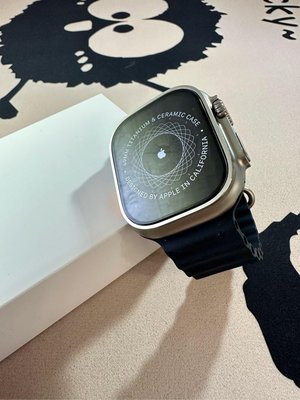 (貳）蘋果手錶 Apple Watch Ultra 49mm LTE 原廠錶帶 單錶 功能正常 外觀98成新 Apple care+保固內 面交 自取 西門