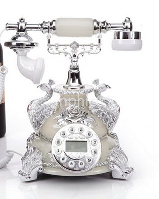 INPHIC-歐式復古電話機復古家用座機電話時尚古董電話機