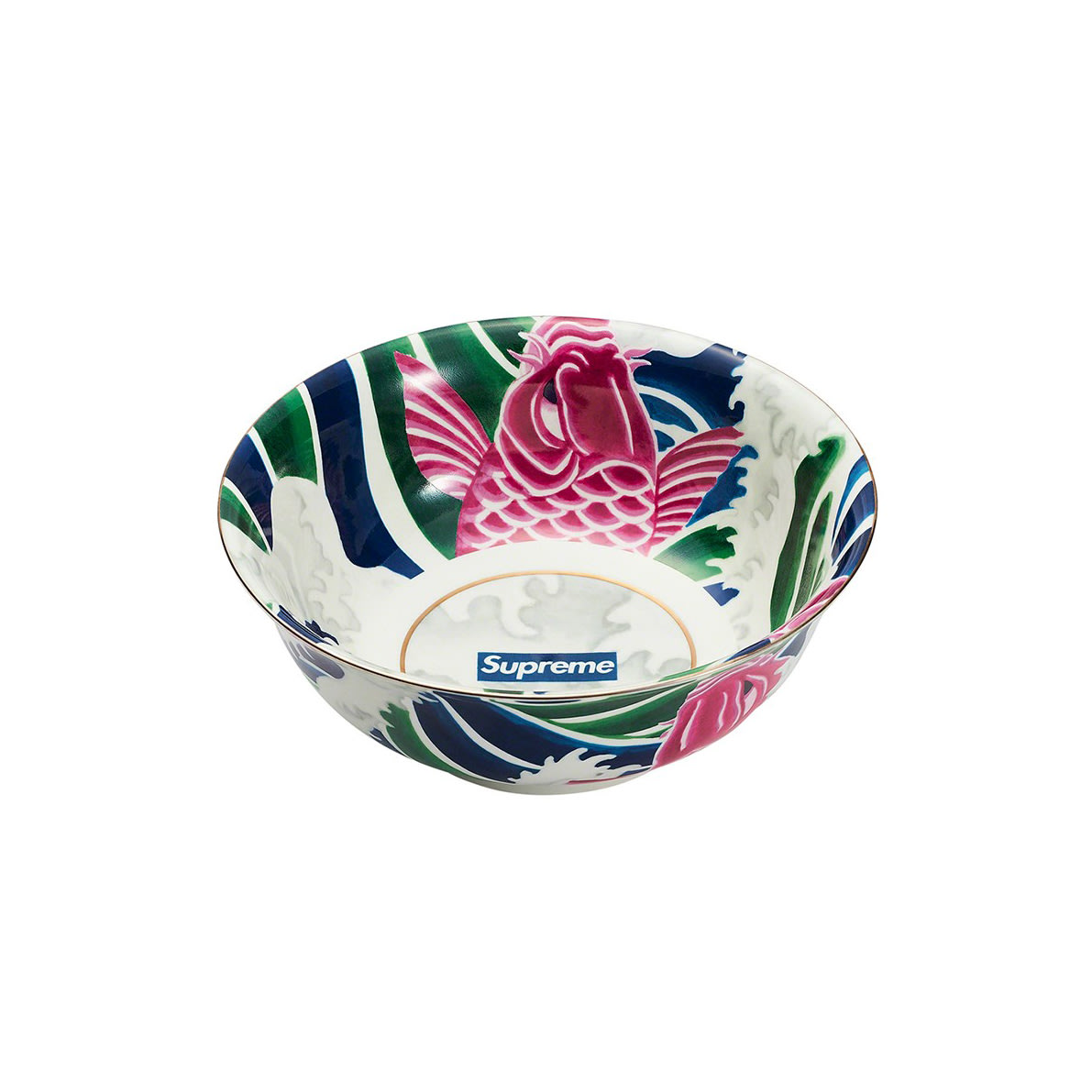 supreme Ceramic Bowl シュプリーム セラミックボウル 鯉 - 食器