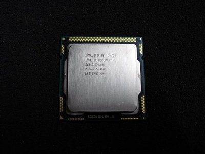 【大老二手電腦-CPU 】Intel Core i5-750 2.66GHz/8M/09B Socket 1156四核心