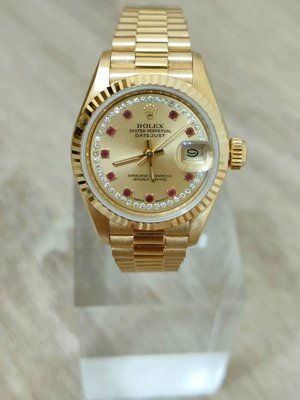 鑫泰典精品 勞力士 ROLEX 69178 紅蟳 女錶 貴婦錶 名錶 瑞士錶 整只原裝 原裝 還是原裝(已售出)