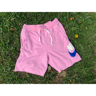 Nike Sportswear 粉 藍 短褲 運動短褲 棉褲 LOGO AR2376-629