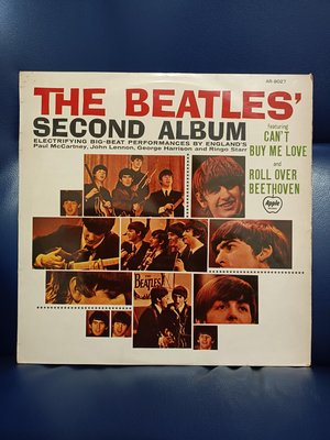 ~花羨好物~The Beatles 《披頭四樂團第二張專輯》愛是非賣品/日版LP黑膠唱片(適擺飾)~1107