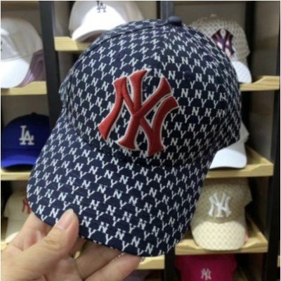 100％原廠韓國代購 MLB NY帽子洋基帽 道奇帽 老帽 棒球帽 情侶款帽子