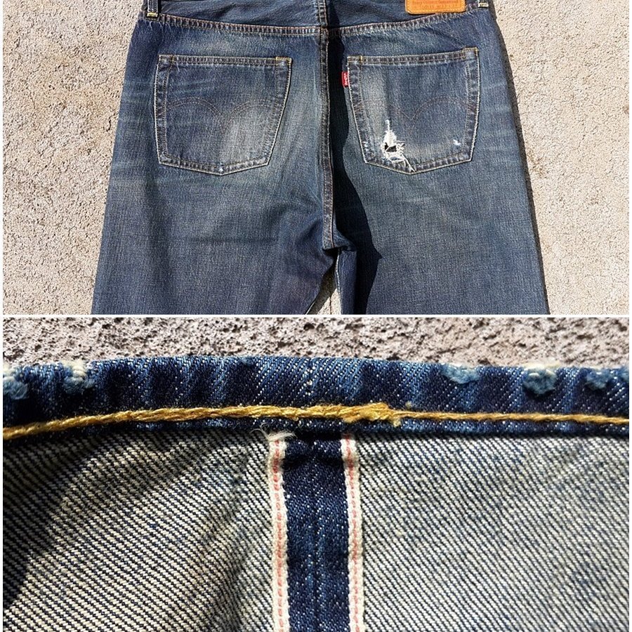 西方不敗全新歐洲版Levi's LVC 501XX S501XX 1944年大E 44501大戰版