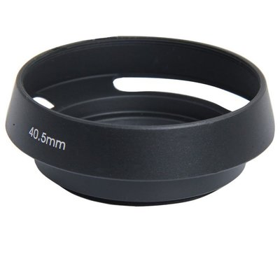 相機鏡頭40.5mm鏡頭遮光罩通用適用於索尼微單NEX5T A6000 A6300 a6500 A5100