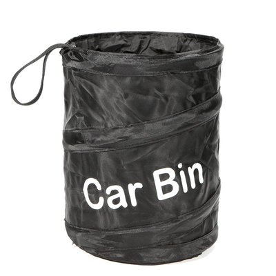 汽車垃圾桶 便攜式垃圾桶 防水 可折疊垃圾桶 收納袋 防漏雜物桶 汽車內飾用品 1件-概念汽車