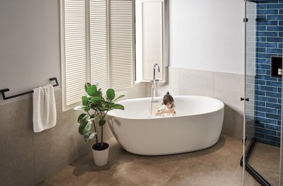 《振勝網》OVO 京典衛浴 獨立浴缸 BK205A (150cm) / 時間，就是拿來泡的。