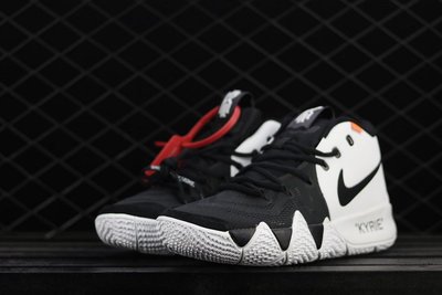 Nike Kyrie 4 歐文4代 拼色黑白 實戰籃球鞋 AJ1691-100
