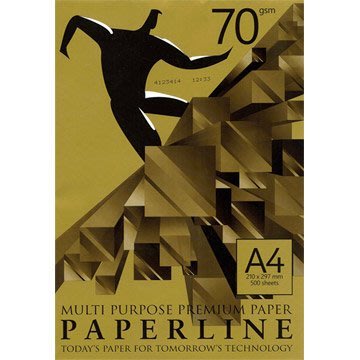 PaperLine GOLD 金牌 影印紙 70磅 70p A4 500張/包 電腦紙 列印紙 傳真紙 模造紙