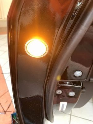 (柚子車舖) 豐田 PRIUS PRIUS C 車門 防撞 警示燈 免鑽孔直上 可到府安裝 車美仕正廠套件