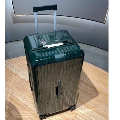 正品 98成新 RIMOWA Essential Trunk 31寸 墨綠色 綠色 行李箱 拉桿箱 旅行箱