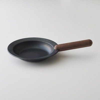 現貨藤田金屬 Frying pan 煎鍋 JIU & handle set M / Walnut 核桃木 煎盤 露營日本製造