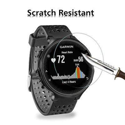 適用於 Garmin Forerunner 220/230/235/620/630 鋼化玻璃屏幕保護膜手錶膜保護膜手錶配