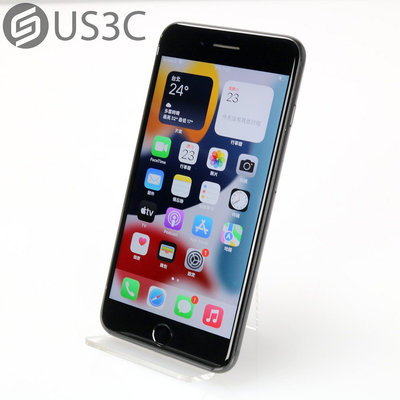 【US3C-桃園春日店】【一元起標】公司貨 蘋果 Apple iPhone 7 Plus 128G 黑 5.5吋 4G LTE IP67防水防塵等級 二手手機