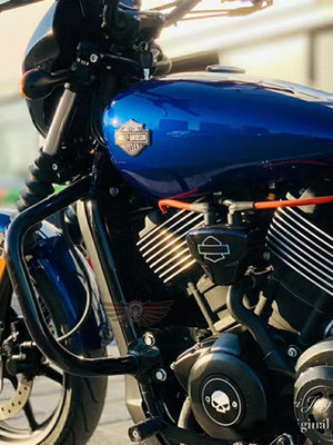 摩托車配件 適用于哈雷street500 750運動者加厚材質高質量前保險杠 保險架