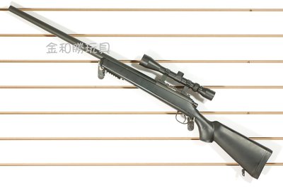JHS（（金和勝 槍店））免運費 WELL 含狙擊鏡.腳架 MB03 VSR10 空氣狙擊槍 6601