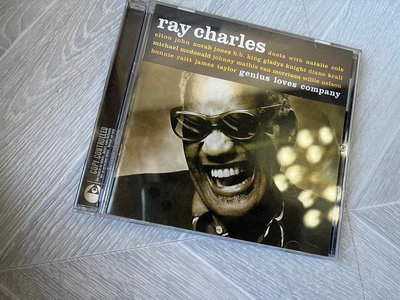 9.9新二手CD ㄎ後 RAY CHARLES GENIUS LOVES COMPANY