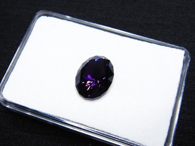 紫水晶 超強火閃 天然無處理 烏拉圭 - 7.92克拉【Texture & Nobleness 低調與奢華】