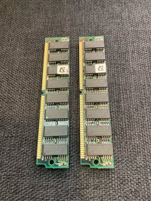 panasonic japan mn414400csj-06 雙面晶體 記憶體 功能正常 兩隻一起賣