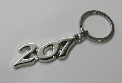PEUGEOT 207 標緻 金屬 鑰匙圈 高品質專用款