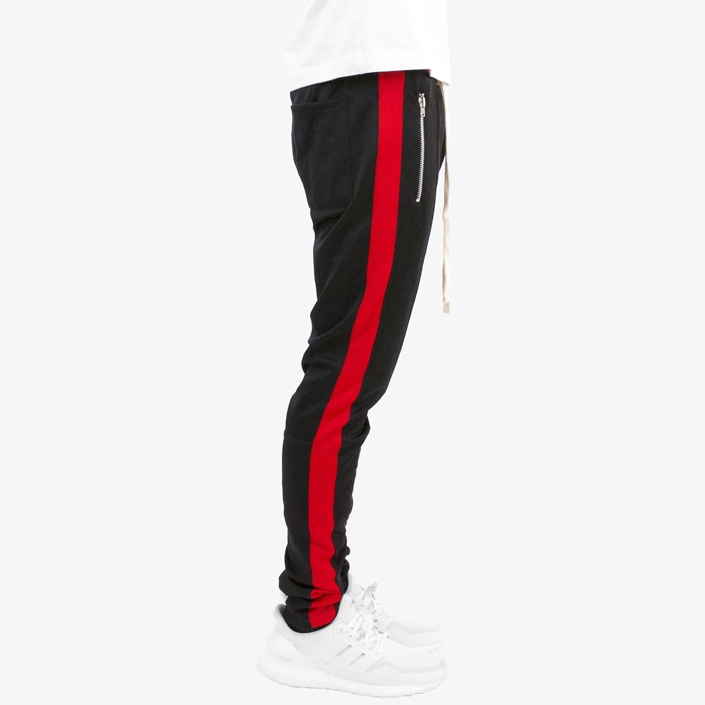 ロサンゼル】 mnml Track Pants Black / Red S サイズ 新品未使用の