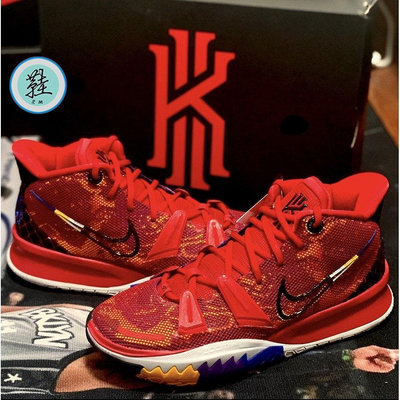 Nike kyrie 7 PH EP 英雄主題 紅色 運動鞋 籃球鞋 DC0589-600