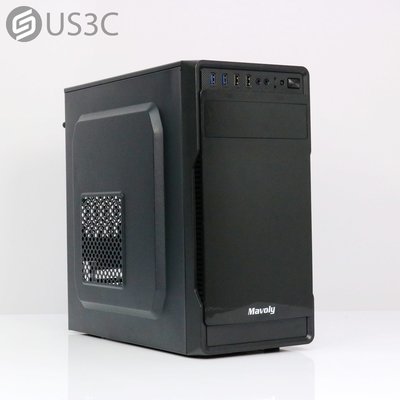 【US3C-小南門店】電腦主機 Intel Pentium Gold G5400 8G 512G SSD 黑色 桌上型電腦 文書主機 二手自組電腦