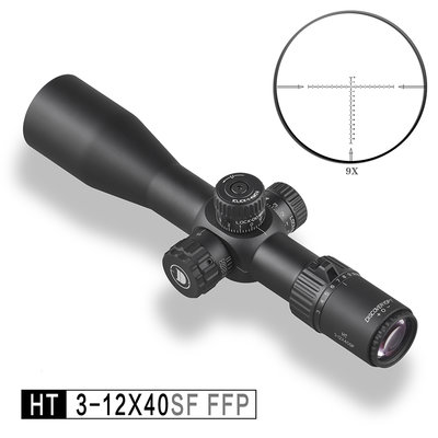 【BCS生存遊戲】DISCOVERY 發現者 HT 3-12X40SF FFP短前置 狙擊鏡 瞄準鏡-DI5111
