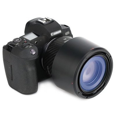 必買JJC適用佳能ET-77遮光罩RF85mm f2 Macro IS STM微距定焦鏡頭保護罩EOS R R5 R6