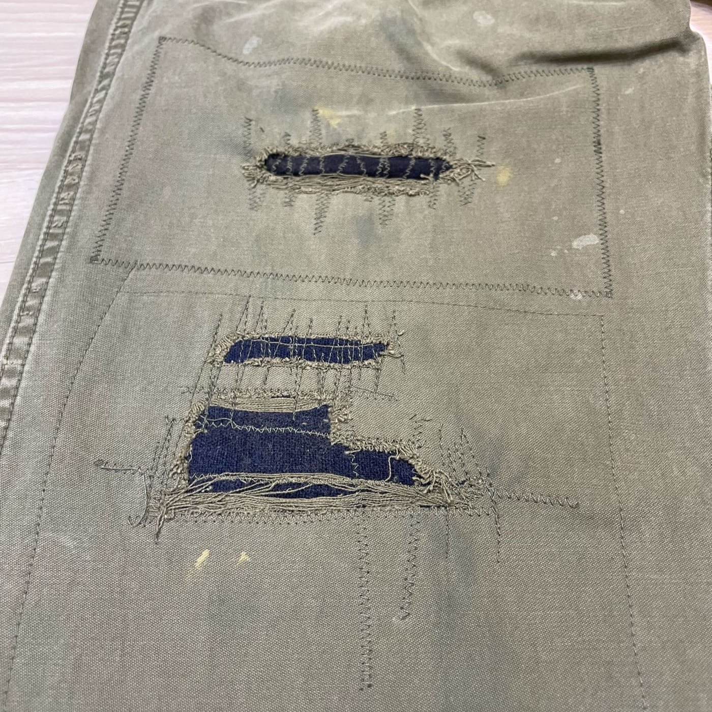 Visvim veterans pants crash 19aw | Yahoo奇摩拍賣