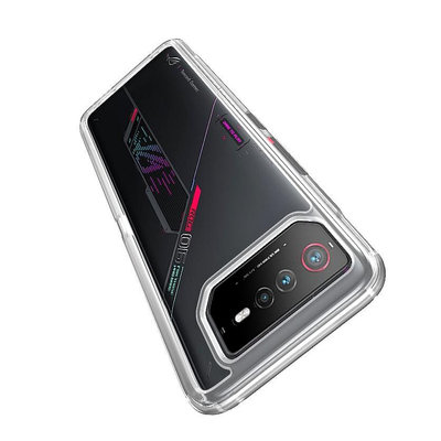【殼+膜套裝】華碩 ASUS ROG Phone 6 6D ROG6 透明 亞克力 不發黃 防刮 防摔 硬殼 手機殼 保