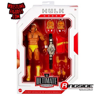 ☆阿Su倉庫☆WWE摔角 Hulk Hogan Ultimate Elite 13 Figure 傳奇巨星終極精華版人偶