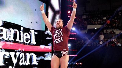 [美國瘋潮]正版WWE Daniel Bryan Yes T-Shirt 美國龍之"YES"經典口號款衣服L號特價中