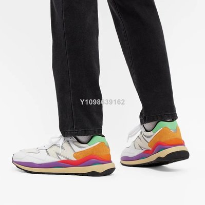 【代購】New Balance 5740系列 白色 彩尾 休閒鞋 運動百搭慢跑鞋 M5740LA 男女鞋